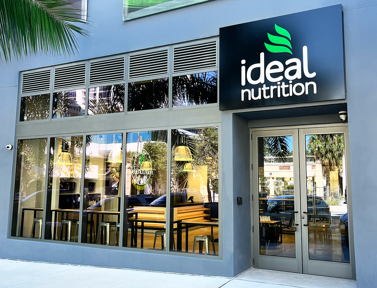 Ideal Nutrition Storefront Opening in St. Petersburg