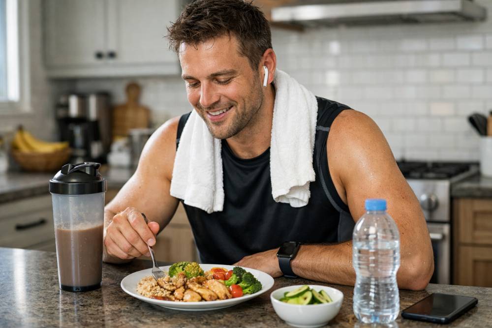 how many carbs post workout when on a weight loss plan