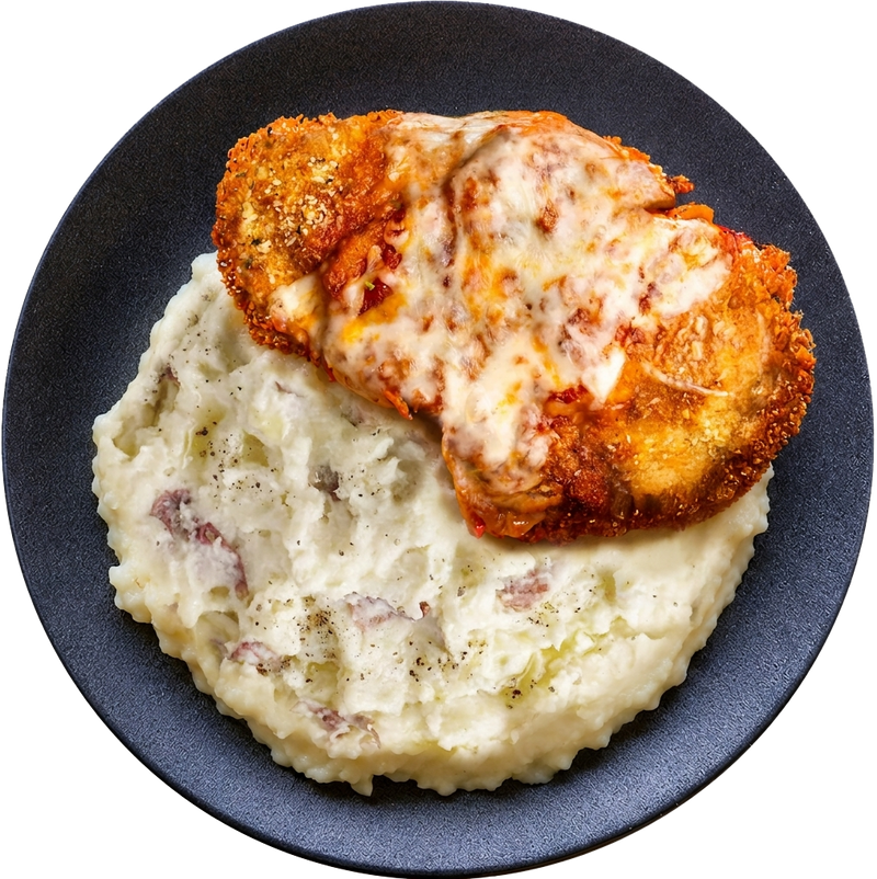 07 - Gluten-Free Chicken Parmigiana with Creamy Yukon Mash (GF)
