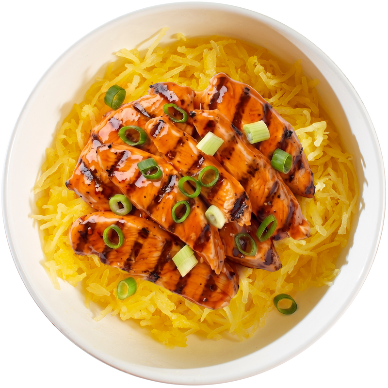 18 - Buffalo Chicken Power Bowl with Roasted Spaghetti Squash (GF)
