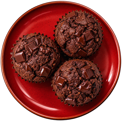 34 - Muffins Altó en Proteína de Chocolate