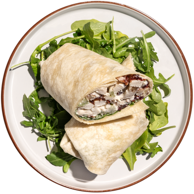 42 - Wrap de Pollo con Miel y Arándanos