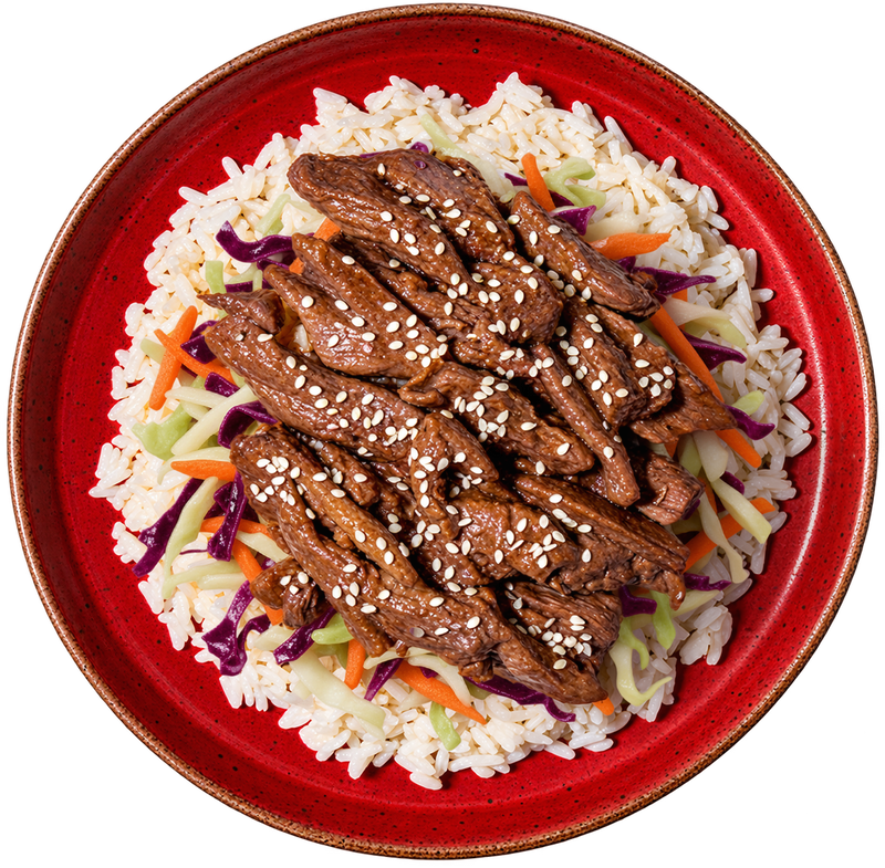 10 - Sweet & Savory Mongolian Beef Bowl
