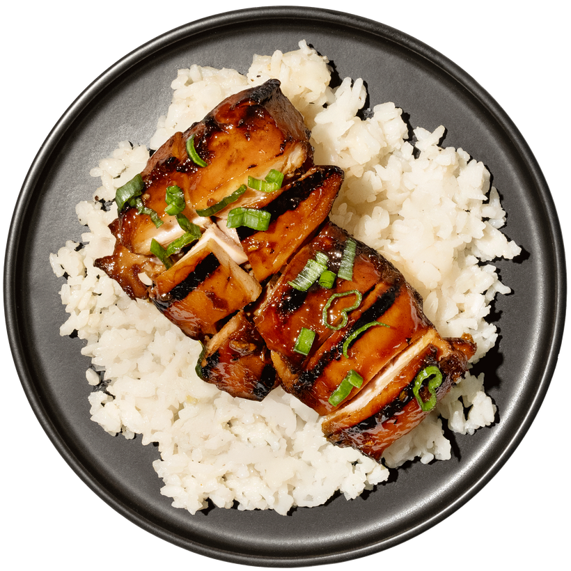 08 - Korean BBQ Style Chicken Thigh with Fluffy Sticky Rice (GF)