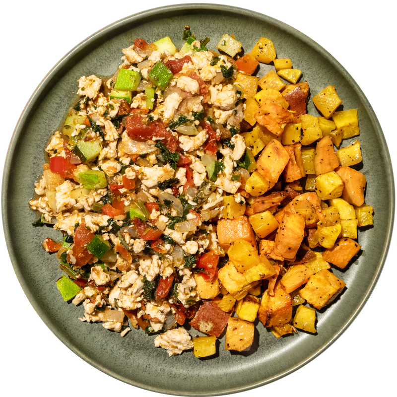 18 - Paleo Mediterranean Chicken & Harvest Vegetables (GF)