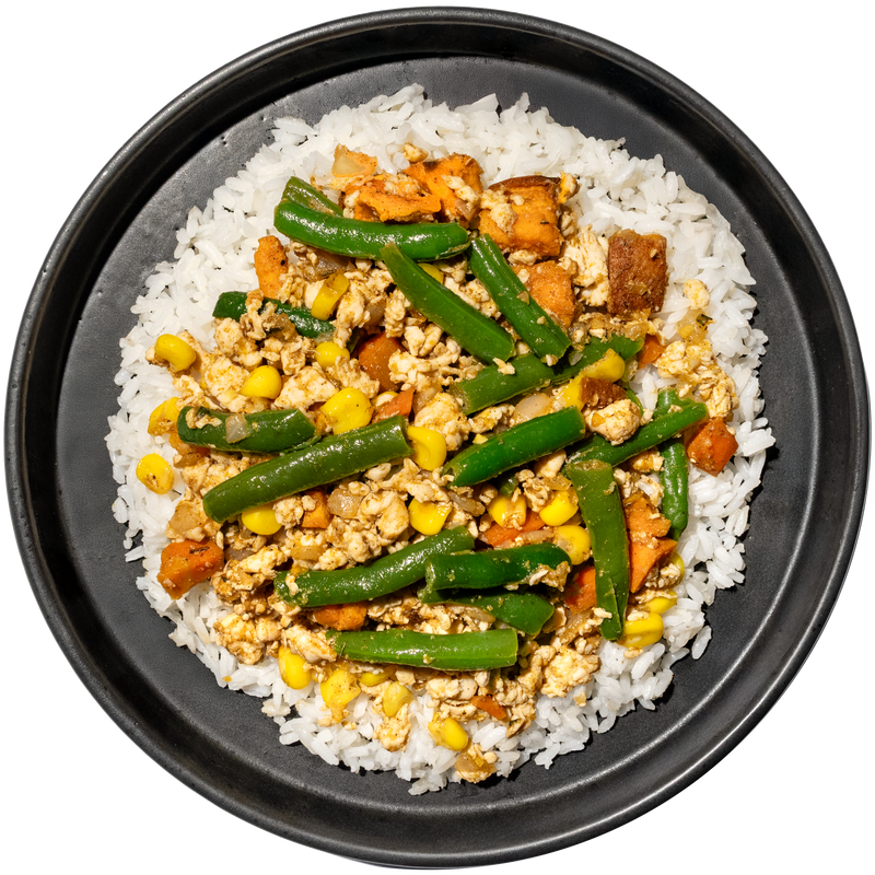 16 - Homestyle Herb Chicken and Vegetables with White Rice (GF)
