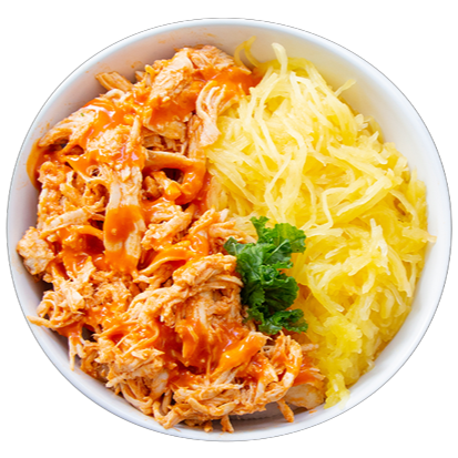 17 - Paleo Buffalo Chicken with Spaghetti Squash (GF)