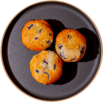 34 - Blueberry Protein Muffins