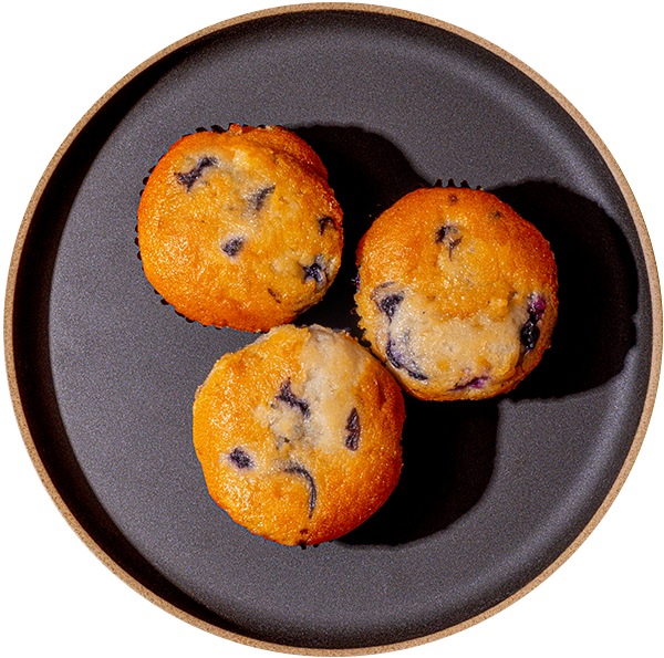 34 - Blueberry Protein Muffins
